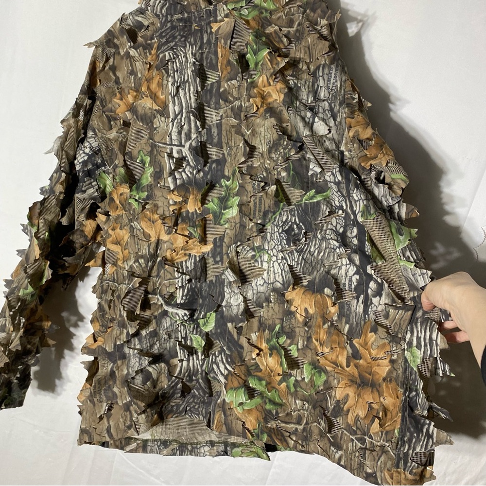 Green Trail Hard Woods Camouflage Leafy Suit Gillie Suit Camo Suit L/XL - Picture 16 of 16